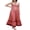 Red, variant on Gupgi Women Plaid Cami Dress Spaghetti Strap Checkerboard Print Long Dresses Summer Holiday Beach Flowy Dress