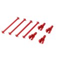 thumbnail image 1 of Diff Cup Outdrives Joint Set, Reasonable Design Deformation Prevention Aluminum Diff Outdrives Joint Cup  For 1/18 RC Car Red, 1 of 8