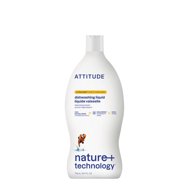 Attitude Dishwashing LiquidCitrus Zest 700ml