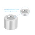 thumbnail image 4 of Unique Bargains 3/16'/5mm Wire Rope Stop Sleeve,Aluminum Crimping Loop Sleeve,Silver, 20 Pack, 4 of 5