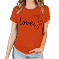 thumbnail image 4 of LSLJS T-shirt Imprimé « Lover Love » pour Femme à Col Rond, Manches Courtes, Haut, Cadeaux pour Femmes, 4 of 4