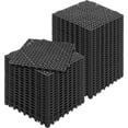 thumbnail image 1 of VEVOR Interlocking Tile 50PCS Black, Drainage Tiles 12" x 12" Splicing, Soft PVC Interlocking Drainage Floor Tiles, Non-Slip Drainage Holes for Restroom, Bathroom, Kitchen, Pool, Wet Areas, 1 of 9