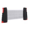thumbnail image 1 of Filet de Tennis de Table, Grille de Tennis de Table Portable, Conception Pratique à Enrouleur, Moins Encombrante et Facile à Ranger pour Bureau Adulte pour, 1 of 8