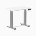 thumbnail image 1 of Desky Dual Mini Sit Stand Desk - White / 32 x 20 inches / Grey, 1 of 10
