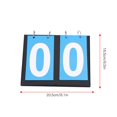 thumbnail image 4 of Yosoo 2/3/4 Digit Portable Flip Sports Scoreboard Score Counter for Table Tennis Basketball, Basketball Scoreboard, Portable Scoreboard, 4 of 6