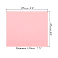 thumbnail image 2 of Uxcell Table Name Place Cards,25 Pack Favor Decor Foldable Blank Card, Pink, 2 of 5