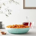 thumbnail image 4 of Signature Housewares Sorrento Collection Large Pasta Bowl, 12-Inch, Aqua, 4 of 4