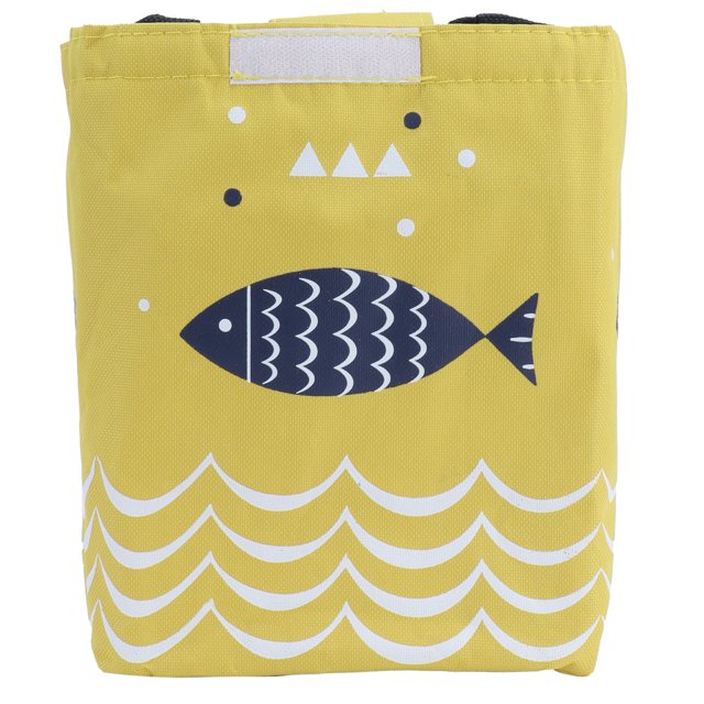 Picnic Bag, Reusable Lunch Bag Handle Design Insulated Lunch Bag Small and Exquisite for Shopping Bag for Sundries Bag for Lunch Bag for Picnic Bag Yellow