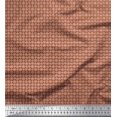 thumbnail image 1 of Soimoi Cotton Poplin Fabric Geometric Small Print Sewing Fabric Yard 56 Inch Wide, 1 of 3