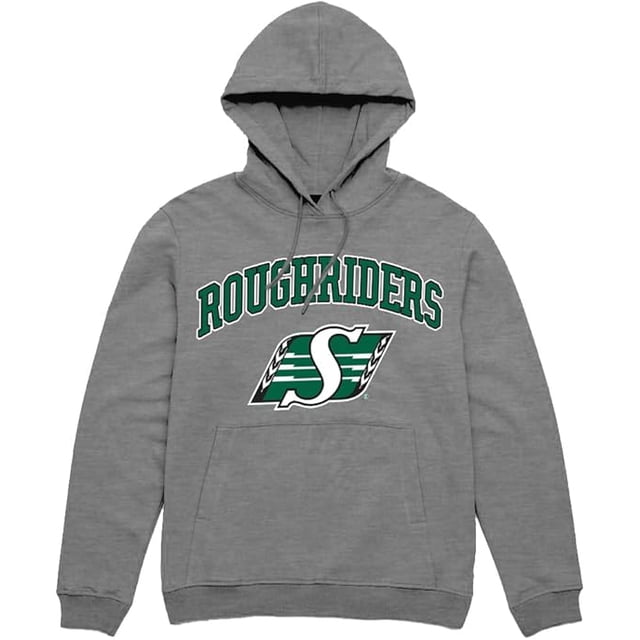CFL Saskatchewan Roughriders Sask Sport-Grey Small Hoodie
