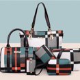 thumbnail image 3 of Ruiboury Fashionable Ladies Purse Set Made With PU Easy To Handbag Set Space-saving light tan, 3 of 6