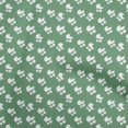 thumbnail image 1 of oneOone Velours Vert Tissu Berceau pour Enfants Matière de Robe Tissu Imprimé Tissu au Mètre 58 Pouces de Large, 1 of 5