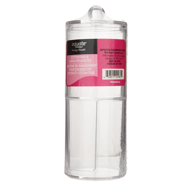 Equate Beauty Cotton Pad & Swab Organizer