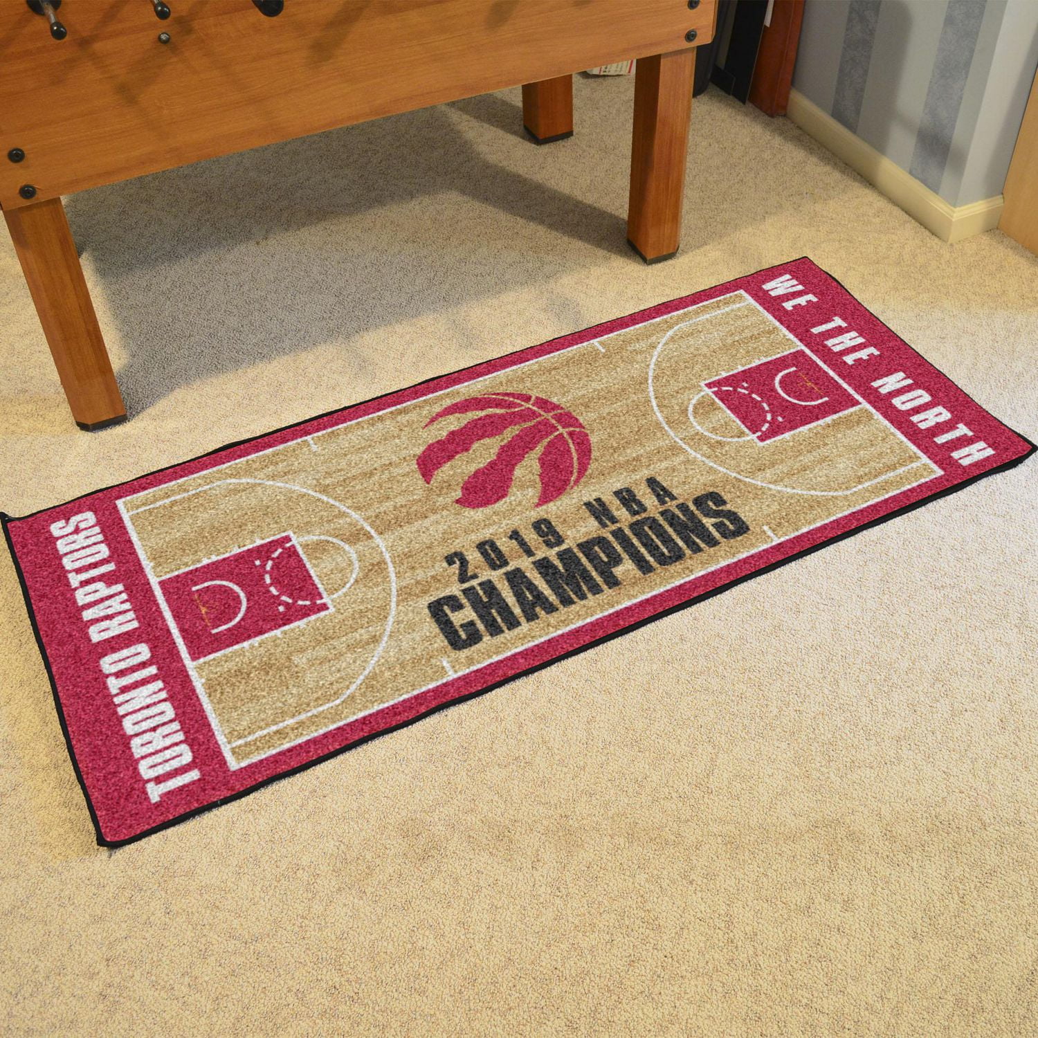 Fanmats NBA Champ de cour de cour de Raptors de Toronto