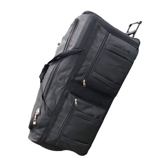 Archibolt Canada Sac de Sport Roulant de 42 Pouces avec Roues, Sac de Bagage, Sac de Hockey, Sac de Sport TG avec Roulettes, Sac de Rangement Surdimensionné Robuste