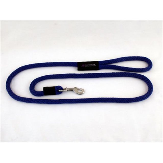 Dog Snap Leash 0.37 In. Diameter By 6 Ft. - Royal Blue
