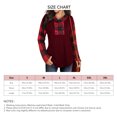 thumbnail image 1 of Splicing Sweatshirt, Pullover Women Top Hooded Polyester Fiber  For Autumn Outfit, 1 of 6