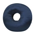 thumbnail image 1 of Tnarru Ear Piercing Pillow 30cm Comfortable Breathable Neck Support Removable Ergonomic Invisible Zipper O Shaped Side Sleepers Pillow navy blue, 1 of 8