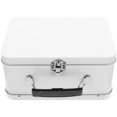 thumbnail image 1 of 1Pcs Boîte en Fer-Blanc Simple Boîte de Rangement en Métal avec Couvercle 7.9X3.9X5.9in, 1 of 8