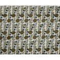 thumbnail image 4 of oneOone Polyester Lycra Fabric Leaves & Floral Block Print Sewing Fabric BTY 56 Inch Wide, 4 of 4