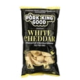 thumbnail image 1 of Pork King Good, Flavored Chicharrones, White Cheddar, 1.75 oz (49.5 g), 1 of 1