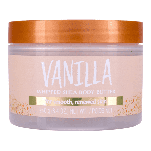 Tree Hut Beurre Corporel au Karité Fouetté, Vanille, 8,4 oz