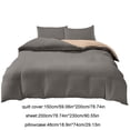 thumbnail image 3 of 4-Piece Washed Cotton Polyester Bedding Set for Dorm Beds | Soft & Breathable Full/Queen Size | Reversible Design with Modern Colors for Students & Kids Rooms, 3 of 6