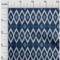 thumbnail image 1 of oneOone Cotton Cambric Fabric Geometric Ikat Print Fabric BTY 56 Inch Wide, 1 of 4