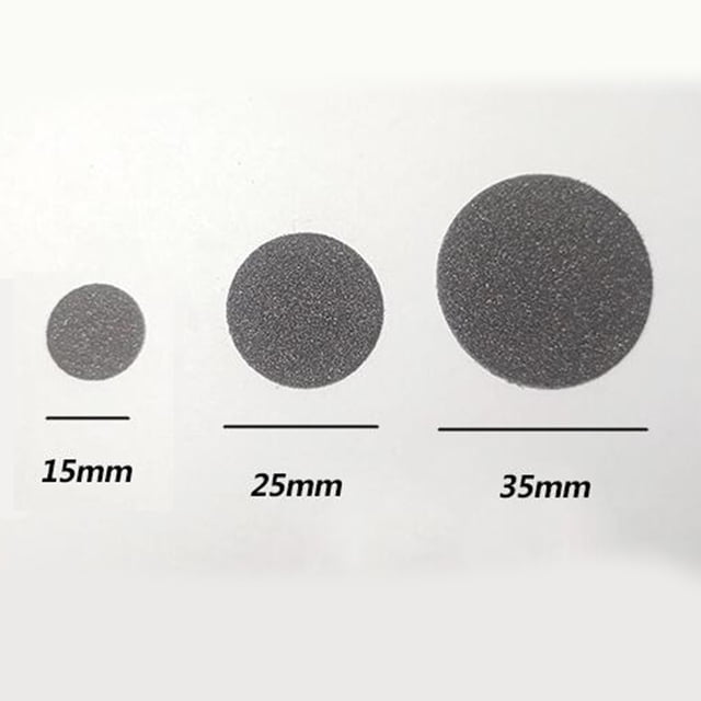 serony Sand Paper Replacement Pads electric callus remover callus For Electric Foot File Discs Replaceable Sanding Paper 35mm 80Grit 50Pcs