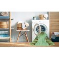 thumbnail image 2 of Ahgly Tapis Rectangulaire Lavable en Machine, Vert Clair, 4 Pieds x 6 Pieds, 2 of 7