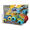thumbnail image 4 of Monster Jam, Blue Thunder Vs. Bad News Travels Fast Die-Cast Monster Trucks, 1:64 Scale, Kids Toys for Boys Ages 3 and up, 4 of 4