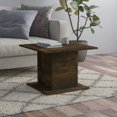 thumbnail image 1 of vidaXL Coffee Table Smoked Oak 55.5x55.5x40 cm Engineered Wood, 1 of 4