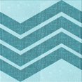 thumbnail image 1 of Ahgly Company Tapis de Zone Carrés d'Intérieur Lavables à la Machine, Transitionnels, Bleu Tron, 4 Pieds Carré, 1 of 7