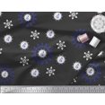 thumbnail image 3 of Soimoi Poly Georgette Fabric Berries & Damask Decorative Print Fabric by The Yard 52 Inch Wide, 3 of 3