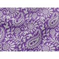 thumbnail image 5 of oneOone Viscose Jersey Amethyst Fabric Block Craft Projects Decor Fabric Printed By The Yard 60 Inch Wide, 5 of 5