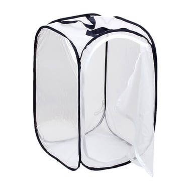 Yatlte Cages d'Habitat pour Insectes et Papillons, Cage en Maille pour Monarque, Enclos pour Chenille (15.7 x 15.7 x 23.6 Pouces)