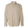 thumbnail image 1 of PFG Tamiami II Long Sleeve Shirt, 3X, Fossil, 1 of 5