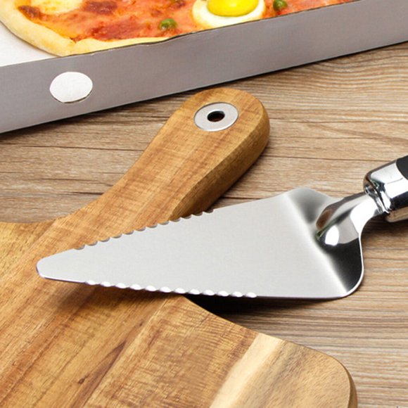 Serveur de Gâteau en Acier Inoxydable Antirouille Rectangulaire Boulangerie Restaurant Grattoir Outil Gâteaux Fromage Servant Spatule Outil Accessoires