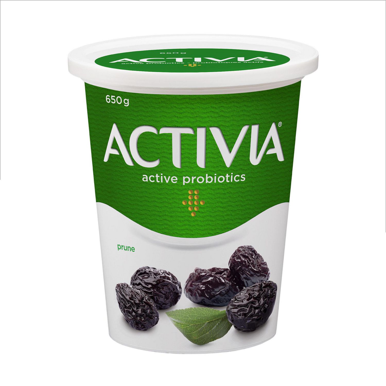 Activia Yogurt with Probiotics, Prune Flavour, 650g