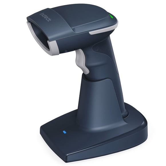 Inateck BCST-54 Blue 2D Wireless Barcode Scanner With Screen Scanning