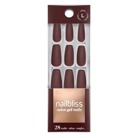 DASHING DIVA - GEL NAIL -MERLOT