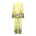thumbnail image 5 of Rbaofujie Robes pour Femmes Ensemble de Pyjama Décontracté Uni Haut Décontracté Pantalon Pyjamas pour Femmes, 5 of 5