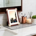 thumbnail image 4 of Plastic Photo Frame Plastic Imitation Red Corner Solid Wood Texture Photo Frame Tabletop Picture Frame Ornament(1Pcs) Rkxzt, 4 of 9