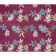 thumbnail image 5 of oneOone Cotton Flex Maroon Fabric Leaves Craft Projects Decor Fabric Printed By The Yard 40 Inch Wide, 5 of 5