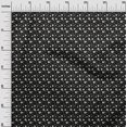 thumbnail image 3 of oneOone Polyester Spandex Black Fabric Leaves Fabric For Sewing Printed Craft Fabric By The Yard 56 Inch Wide, 3 of 4
