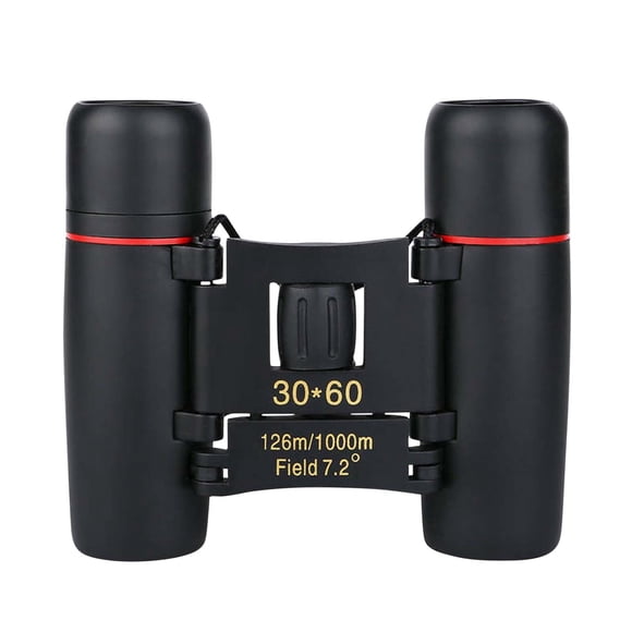 HOARBOEG Outdoor Folding Telescope 30 X 60 Zoom Binoculars for Adults Kids for Bird Watching Hiking Travel Concerts Theater, Green