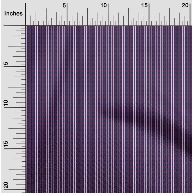 oneOone Georgette Viscose Fabric Stripe & Swirl Ikat Printed Craft Fabric BTY 42 Inch Wide