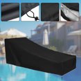 thumbnail image 4 of Chaise Cover  Lounge Chair Cover  Outdoor Chaise Cover  Outdoor Lounge Chair Cover  Waterproof Chaise Cover Outdoor Waterproof Folding Chaise Lounge Chair Cover Anti Rust210D Outer, 4 of 8
