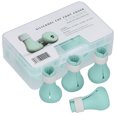 thumbnail image 3 of Chaussures de Chat Anti-Rayures, Chaussures de Chat en Silicone Confortables, Matériel de Rasage en Silicone Chaussures de Bain Clou de Chat pour les Chaussures de Chat Vert Menthe, Rose, 3 of 8