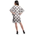 thumbnail image 4 of Moomaya Robe Courte de Caftan de Plage, Robe de Couverture Imprimée, Kaftan pour Femmes, Tenue de Plage, Couverture, 4 of 4